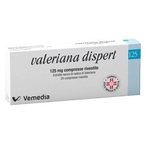 Valeriana Dispert 125 mg Trattamento Notte 20 Compresse