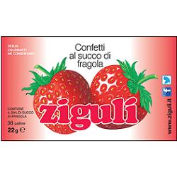 Zigulì Confetti Al Succo Di Fragola 36 Palline 22g