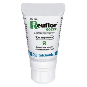 Reuflor Integratore Alimentare a Base di Fermenti Lattici Vivi Gocce 5 Ml