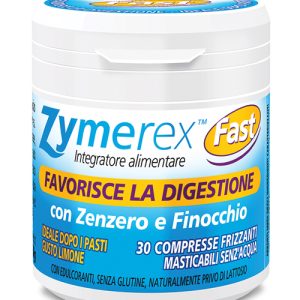 Zymerex Fast Integratore Alimentare Di Zenzero e Finocchio 30 Compresse