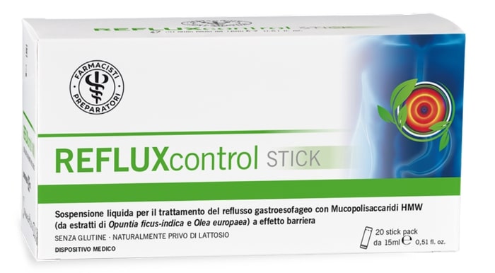 Reflux Control Stick Farmacisti Preparatori 15ml 20 Bustine