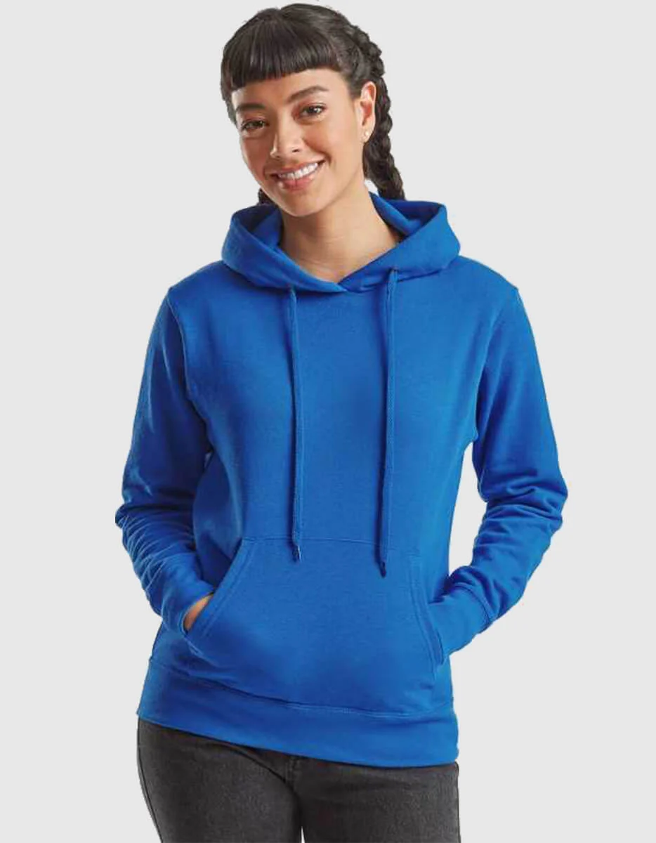 Felpa donna classic con cappuccio
