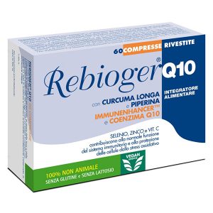Rebioger Q10 Integratore Alimentare Antiossidante 60 Compresse