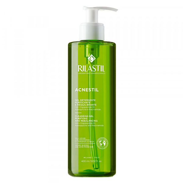 Rilastil Acnestil Gel Detergente Purificante Viso 400 Ml