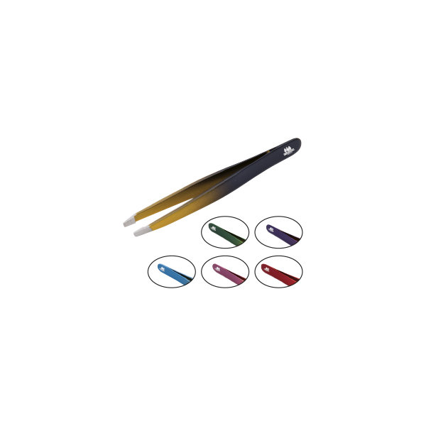 Pinzetta professionale inox fantasia  95 mm