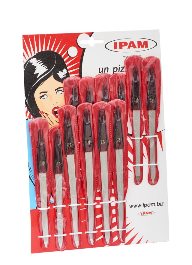 Lima saphir nichel misura 7” M/Tartaruga P/Acuta display da 12 pz