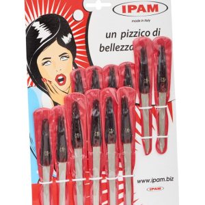 Lima saphir nichel misura 5/6/7” M/Tartaruga P/Acuta display da 12 pz