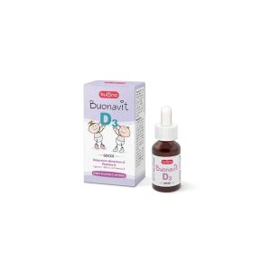 Buonavit D3 Integratore Di Vitamina D Per Ossa Bambini Gocce 12 ml