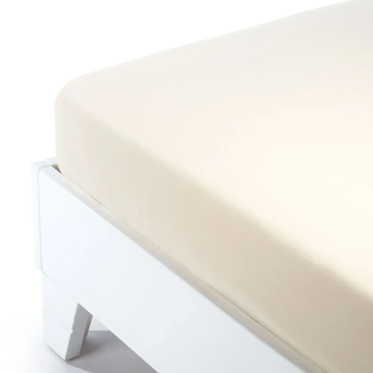 Lenzuolo sotto con angoli PANNA