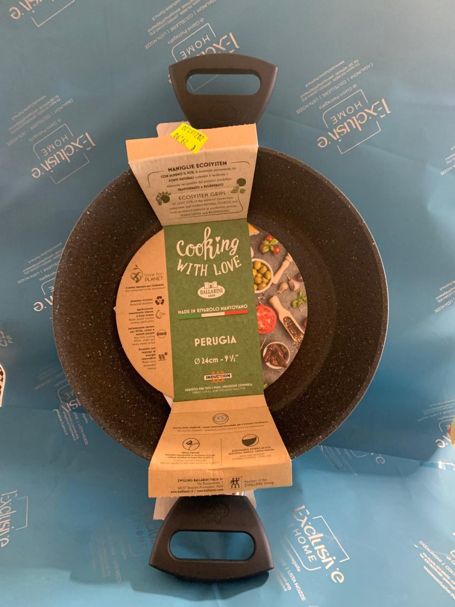Ballarini – Tegame 2 manici Mod. PERUGIA GRANITIUM INDUCTION cm 24