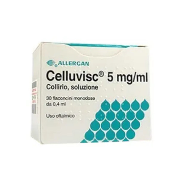 ABBVIE Srl Celluvisc 5 Mg/Ml Collirio 30 Flaconcini Monodose