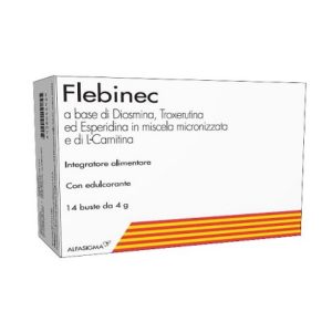 Alfasigma Flebinec Integratore Alimentare 14 Buste Da 4 G