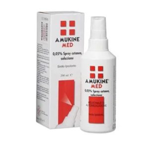 Amuchina Amukine Med Spray Cutaneo 0,05% 200 Ml