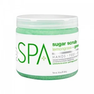 Scrub BCL SPA sugar scrub Lemongrass + Green Tea (454 gr)
