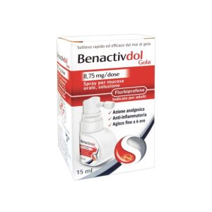 Benactivdol Gola Spray Per Mucosa Orale 15ML8,75