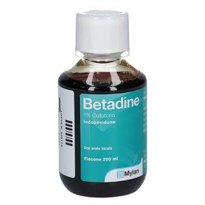 Betadine 1% Iodopovidone Collutorio Orale Flacone 200 Ml