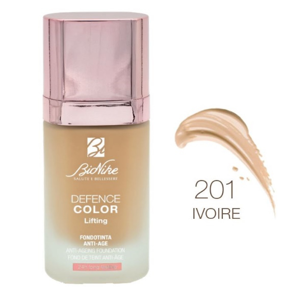 Bionike Defence Color Lifting N. 201 Ivoire Fondotinta Anti-Age Viso 30 Ml
