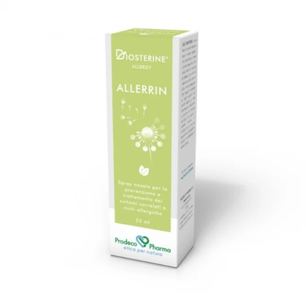 Biosterine Allergy Allerrin Spray Nasale Trattamento E Prevenzione Dei Sintomi Correlati A Riniti Allergiche 20 Ml