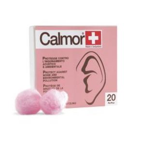 Calmor Tappi Auricolari Antisuono In Cera Naturale 20 Pezzi Codice Articolo 22043
