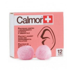 Calmor Tappi Auricolari Antisuono In Cera Naturale 12 Pezzi Codice Articolo 22038