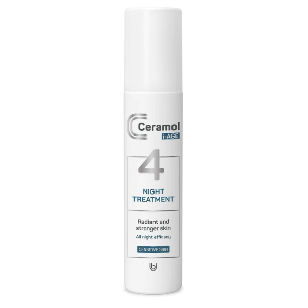 Ceramol I-Age Night Treatment Trattamento Intensivo Notte Anti-Age Nutriente Viso 50 Ml
