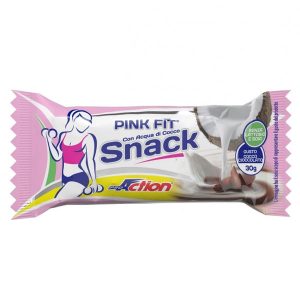 ProAction Pink Fit Snack Barretta Proteica Gusto Cocco Cioccolato 30 G