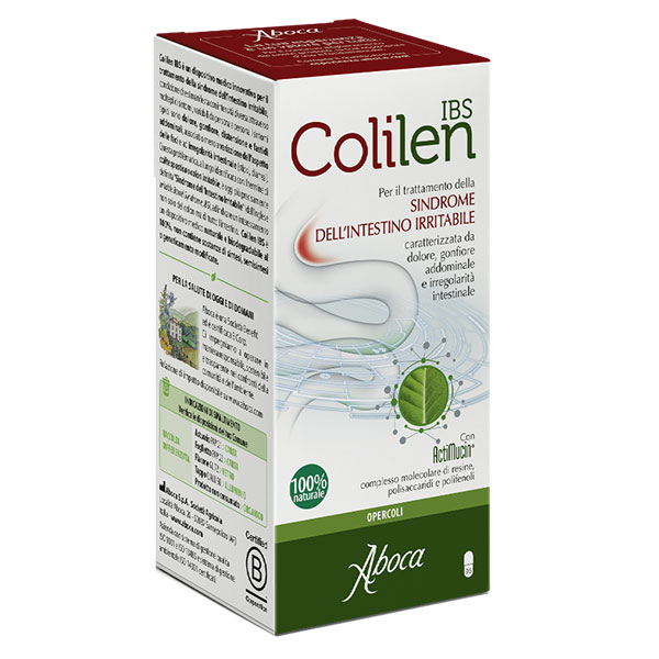 Aboca Colilen IBS Trattamento Sindrome Intestino Irritabile 96 Opercoli