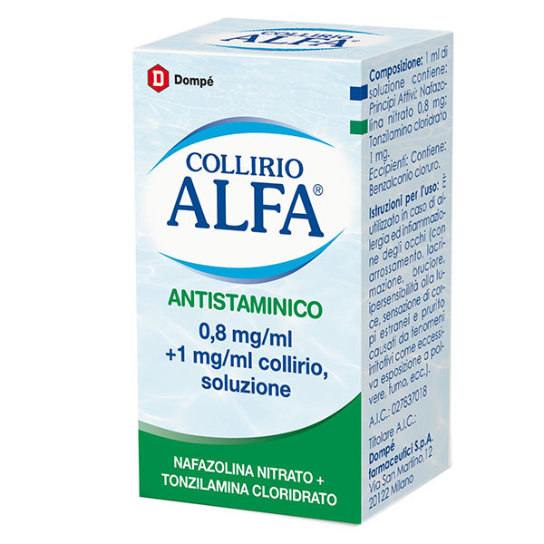 Collirio Alfa Antistaminico Allergia Occhi 10 Ml