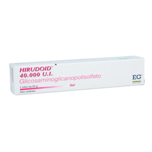Hirudroid 40000 UI Gel 50g