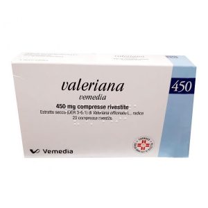 Valeriana Vemedia 450mg 20 Compresse Rivestite