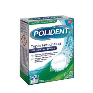 Polident Tripla Freschezza 66 Compresse