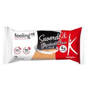Feeling Ok Savoiardo Glassato al Cacao Gusto Cocco 43g