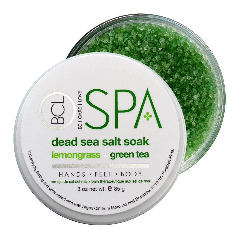 BCL SPA sali da bagno del mar morto organici Citronella + Te verde 85gr