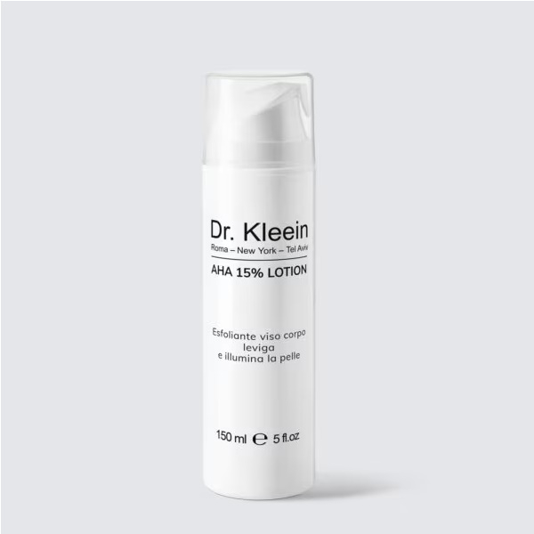 Dr. Kleein Aha 15% Lotion Latte Viso E Corpo Esfoliante Levigante 150 Ml