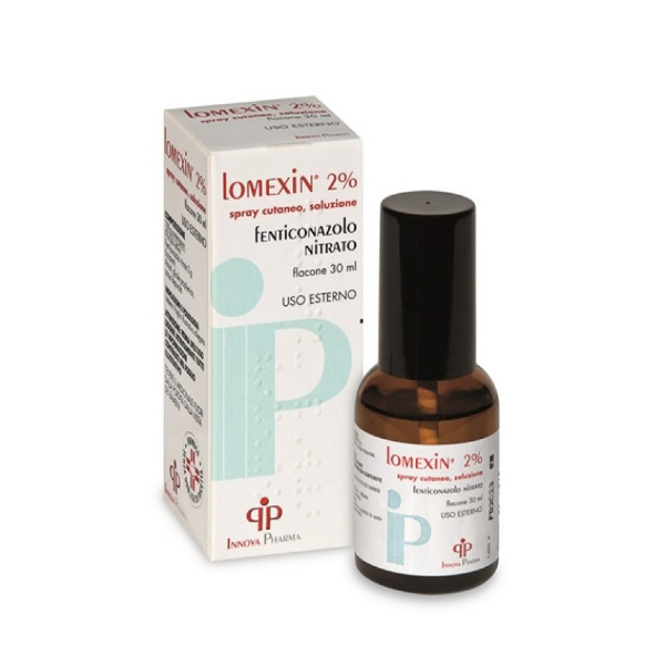 Lomexin Spray Cutaneo Fenticonazolo Nitrato Flacone 30ml