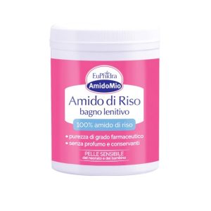 EuPhidra AmidoMio Amido Di Riso Bagno Lenitivo 250 G