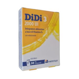 Farmitalia Srl DiDi 3 2000 UI Integratore Alimentare 30 Film Orodispersibili