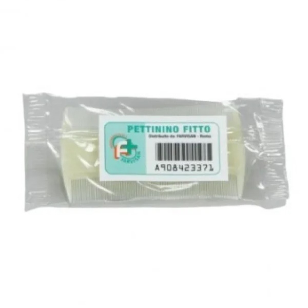 Farvisan Pettinino Fitto Bianco 1 Pezzo