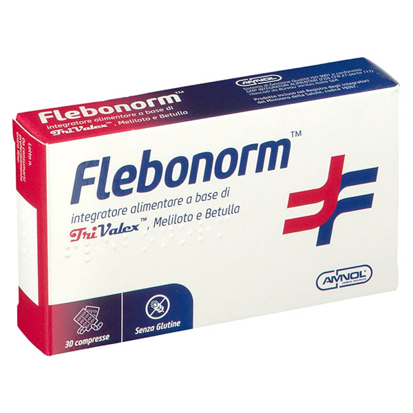 Flebonorm Integratore Alimentare Microcircolo 30 Compresse