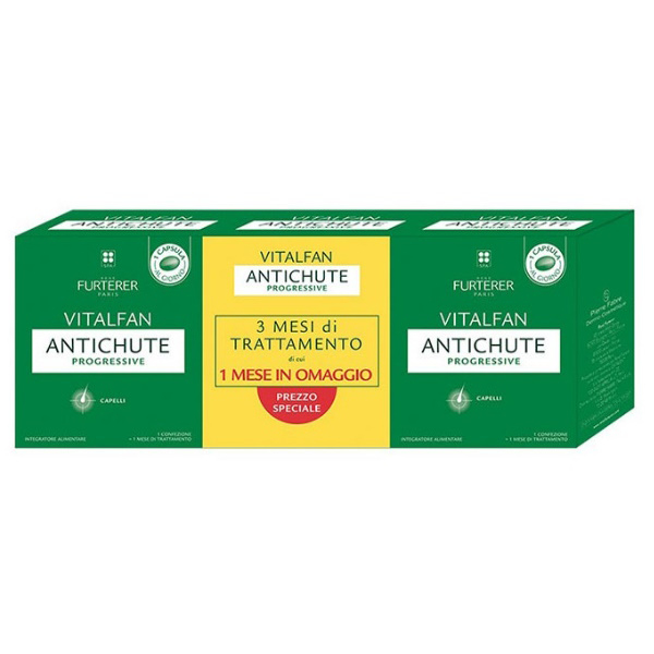 Rene Furterer Vitalfan Progressive Trio Capelli 3 X 30 Capsule