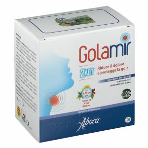 Aboca Golamir 2ACT Gola Infiammata 20 Compresse Orosolubili