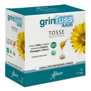 Aboca Grintuss Adulti Tosse Secca e Grassa 20 Compresse Orosolubili