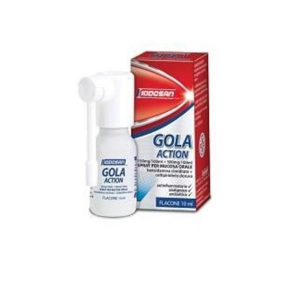 Gola Action 0,15 % + 0,5 % Spray 10 Ml