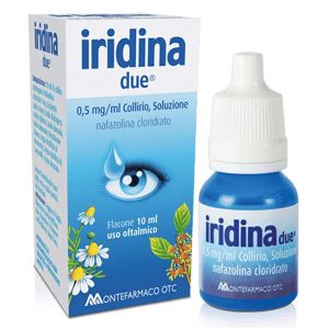 Iridina Due Collirio Irritazioni e Arrossamenti Occhi 10 Ml