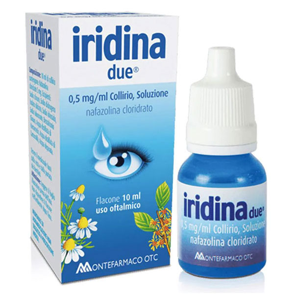 Iridina Due Collirio Irritazioni e Arrossamenti Occhi 10 Ml