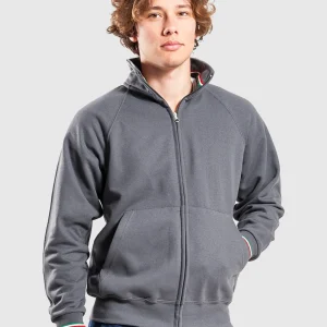 Felpa uomo tricolore