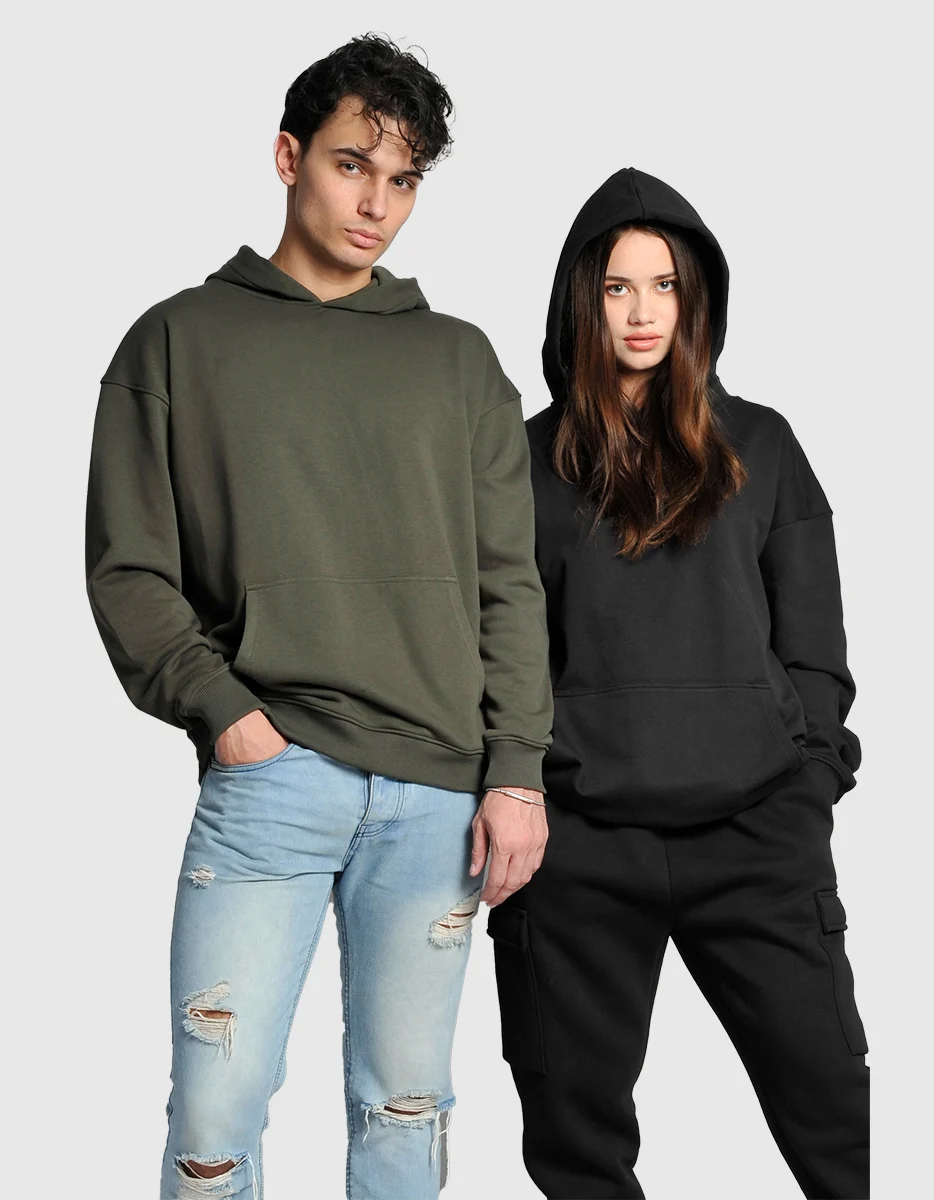 Felpa over cappuccio unisex