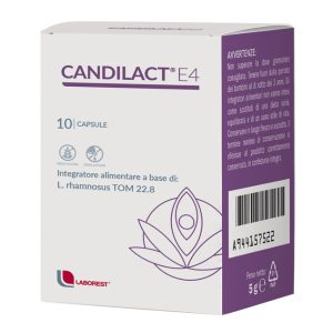 Laborest Candilact E4 Integratore Alimentare 10 Capsule Da 5 G