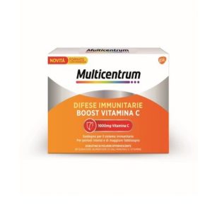 Multicentrum Integratore Alimentare Boost Vitamina C Difese Immunitarie 28 Bustine