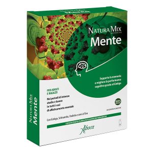Aboca Natura Mix Advanced Mente Integratore Alimentare Mente 10 Flaconcini
